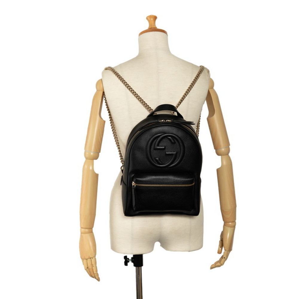 Gucci Soho Backpack Leather Backpack 536192 in Excellent condition - Picture 10 of 10